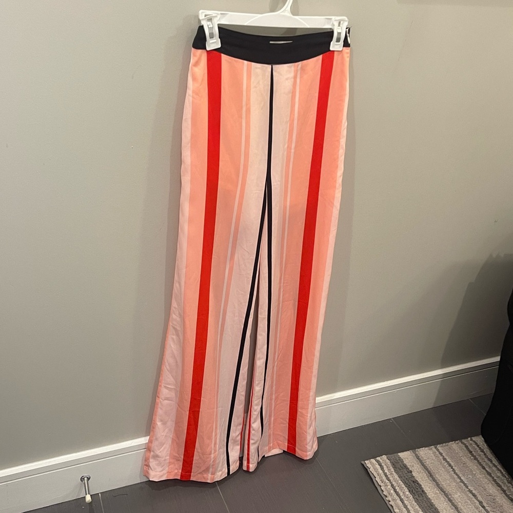 GB Pink and Black Stripped Pants